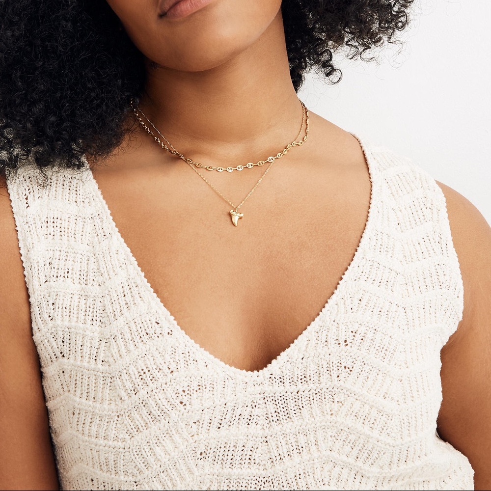 Madewell Crocheted Sweater Tank